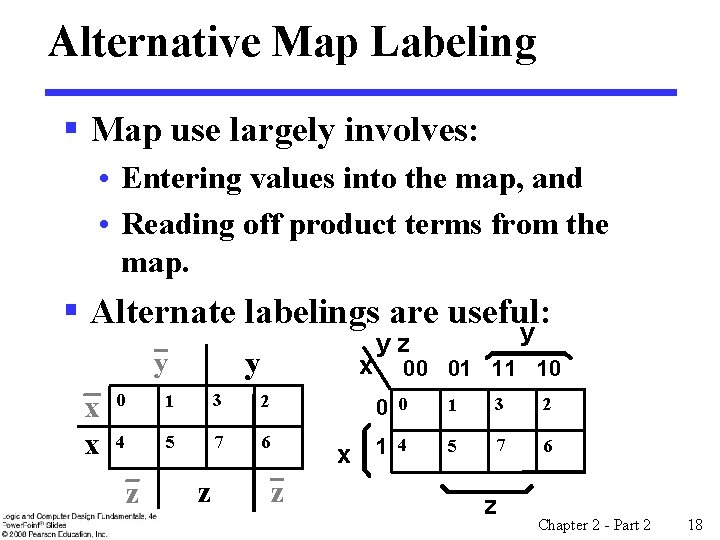 Alternative Map Labeling § Map use largely involves: • Entering values into the map,