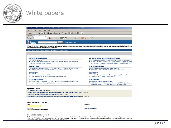 White papers Seite 33 