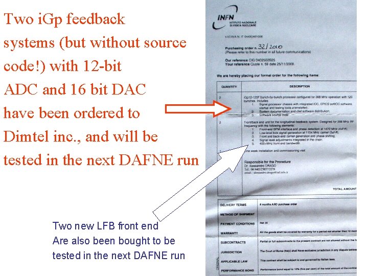 Two i. Gp feedback systems (but without source code!) with 12 -bit ADC and