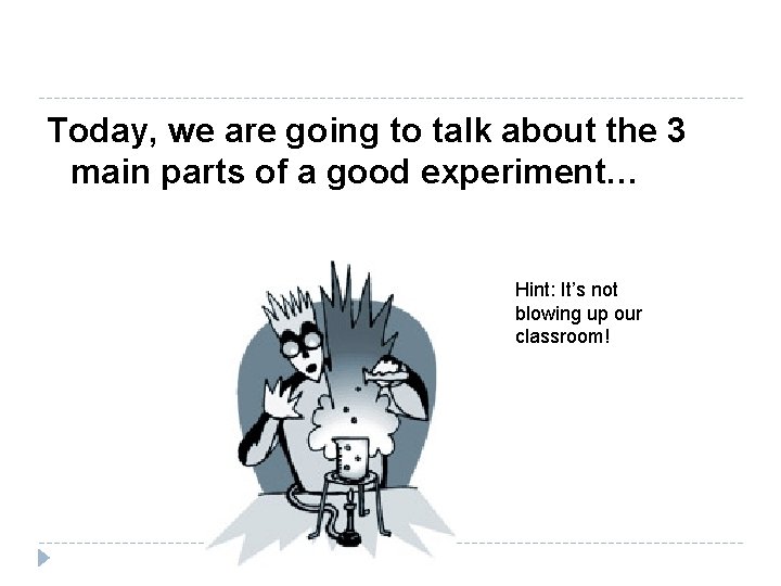 Today, we are going to talk about the 3 main parts of a good