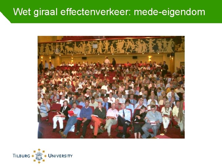 Wet giraal effectenverkeer: mede-eigendom 