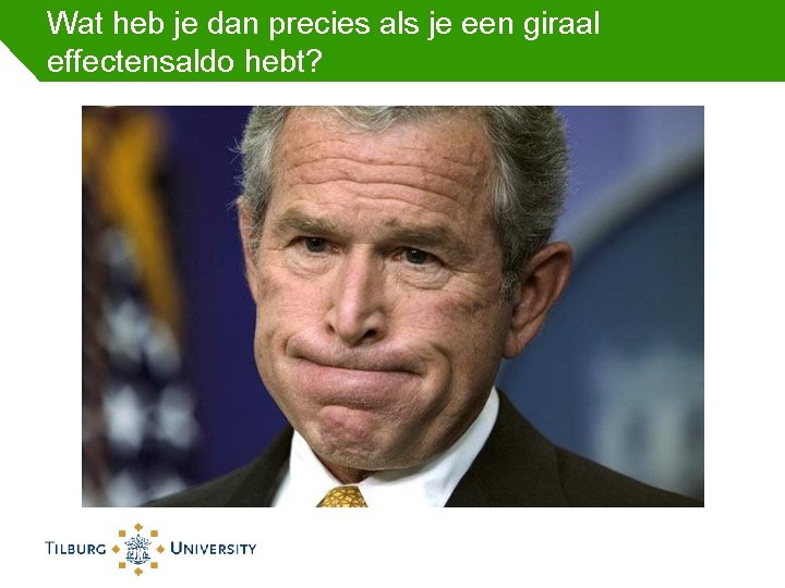 Wat heb je dan precies als je een giraal effectensaldo hebt? 