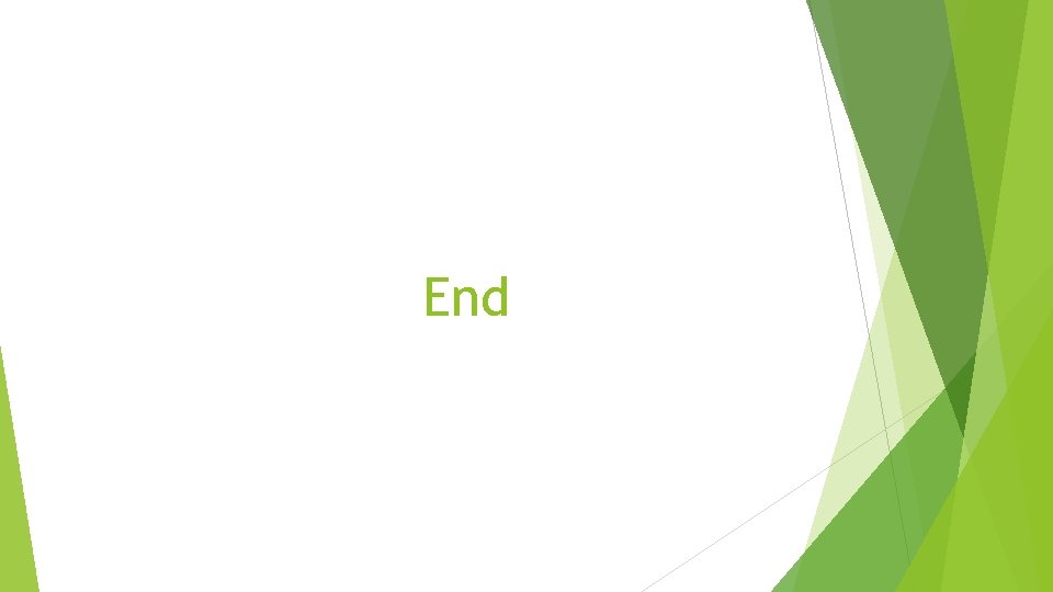 End 