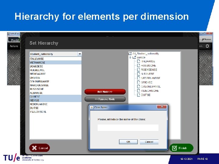 Hierarchy for elements per dimension 19 -12 -2021 PAGE 10 