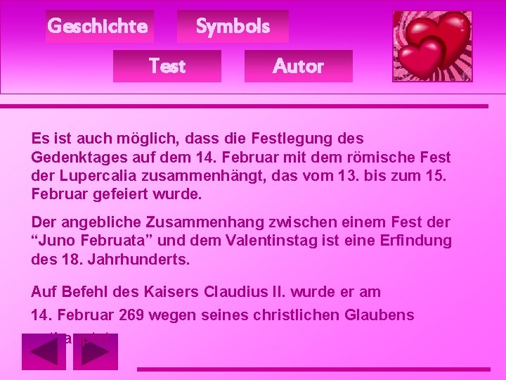 Geschichte Symbols Test Autor Es ist auch möglich, dass die Festlegung des Gedenktages auf