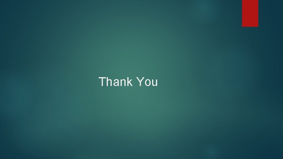 Thank You 