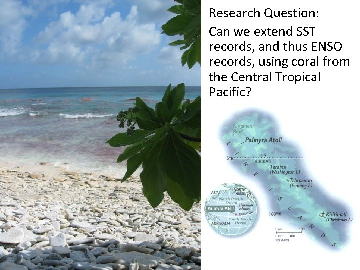 Christmas Island Coral Demonstrates Tropical Pacific ENSO Variability