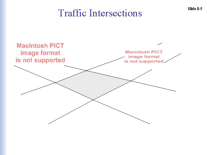 Traffic Intersections Slide 8 -5 
