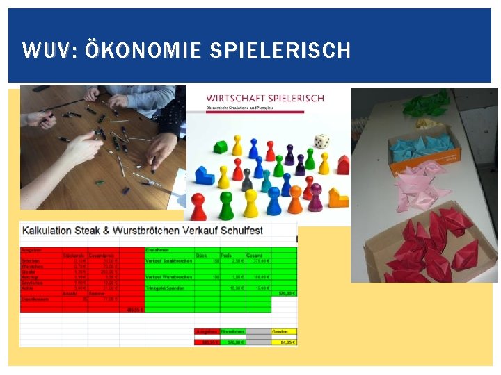 WUV: ÖKONOMIE SPIELERISCH 