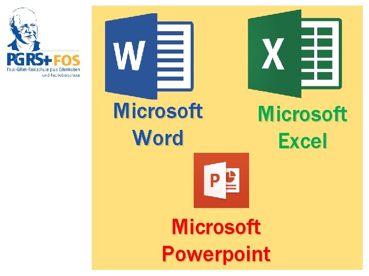 Microsoft Word Microsoft Excel Microsoft Powerpoint 