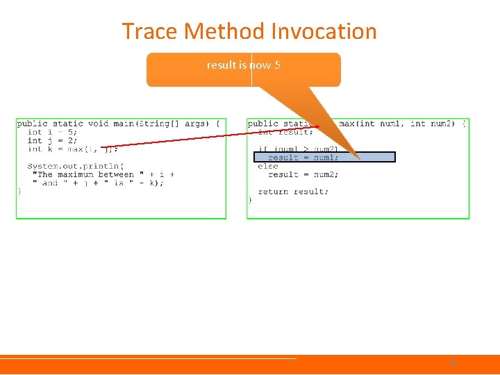 Trace Method Invocation result is now 5 41 Trace Method Invocation result is now 5 41