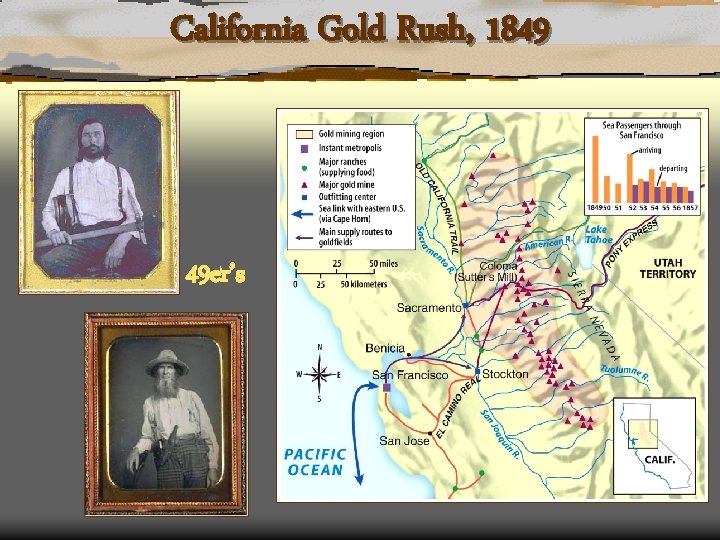 California Gold Rush, 1849 49 er’s 