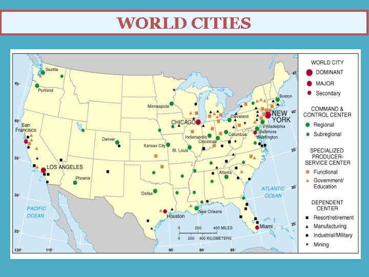 WORLD CITIES 