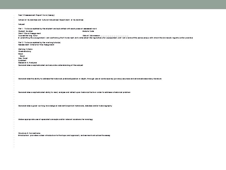  • • • • • • • • • • • • •