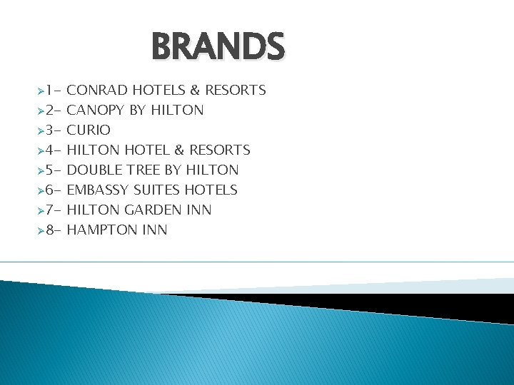 BRANDS Ø 1Ø 2Ø 3Ø 4Ø 5Ø 6Ø 7Ø 8 - CONRAD HOTELS &