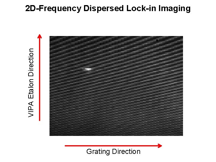 VIPA Etalon Direction 2 D-Frequency Dispersed Lock-in Imaging Grating Direction 
