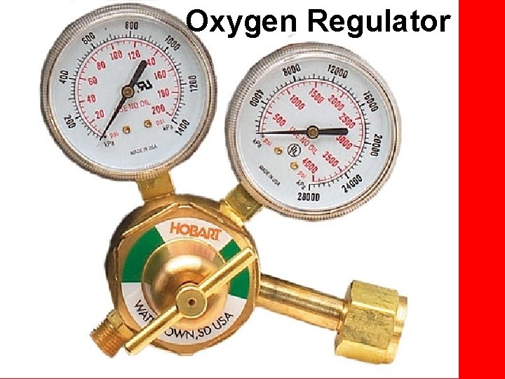 Oxygen Regulator 