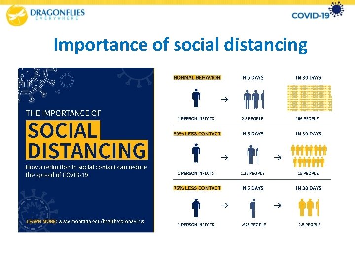 Importance of social distancing 