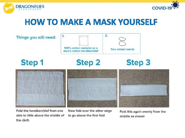HOW TO MAKE A MASK YOURSELF 