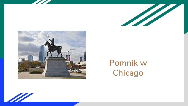 Pomnik w Chicago 