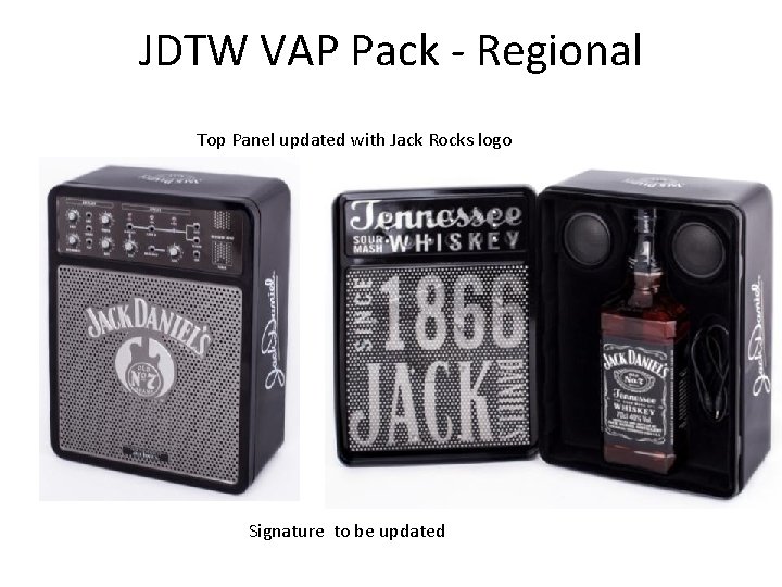 JDTW VAP Pack - Regional Top Panel updated with Jack Rocks logo Signature to