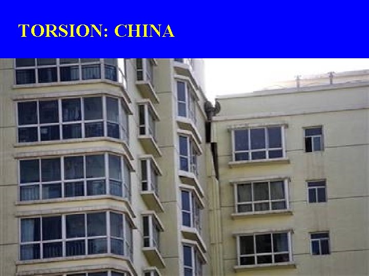 TORSION: CHINA 