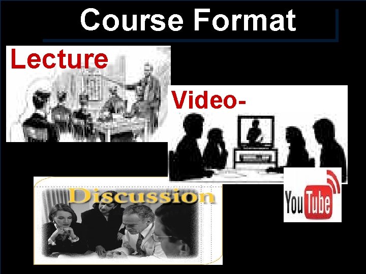 Course Format Lecture Video- illustration* 