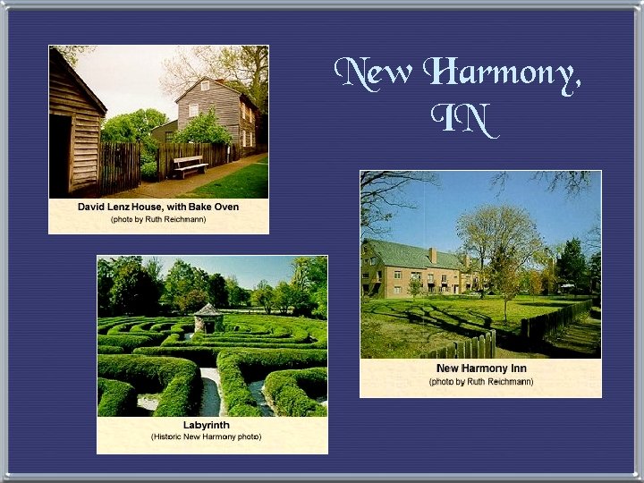 New Harmony, IN 