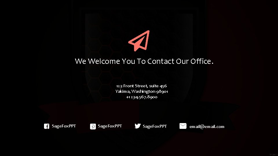 We Welcome You To Contact Our Office. 123 Front Street, suite 456 Yakima, Washington