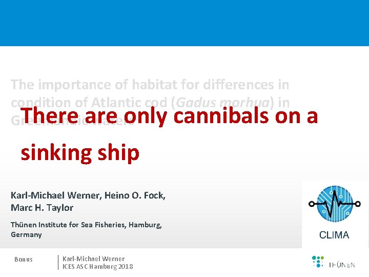 The importance of habitat for differences in condition of Atlantic cod (Gadus morhua) in