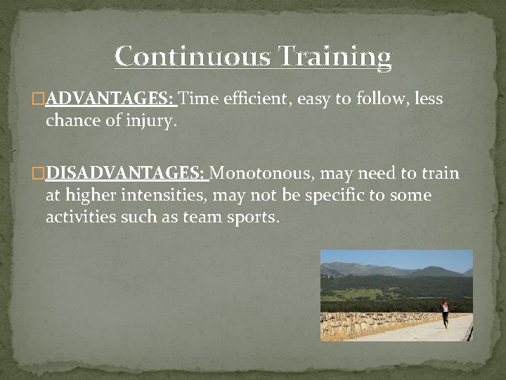 Section B Exercise Physiology Training Methods Training Methods