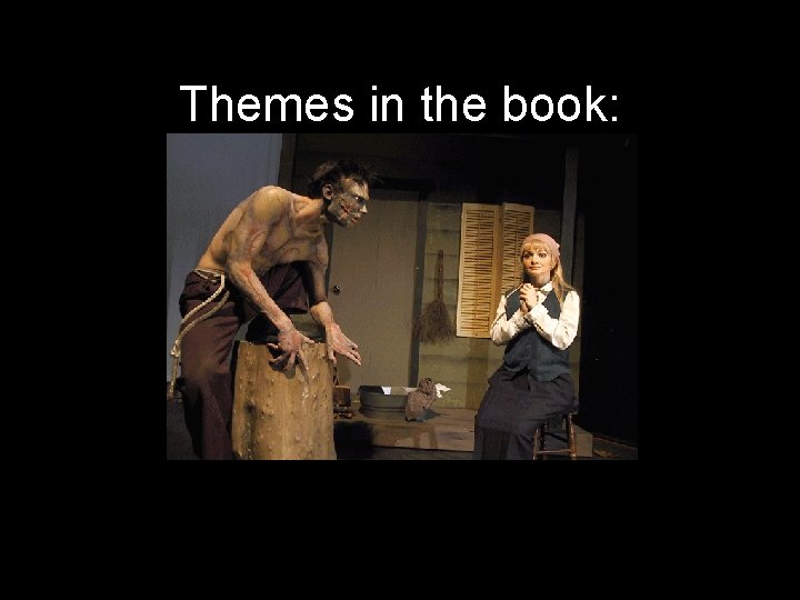 Themes in the book: 