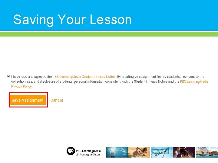 Saving Your Lesson 