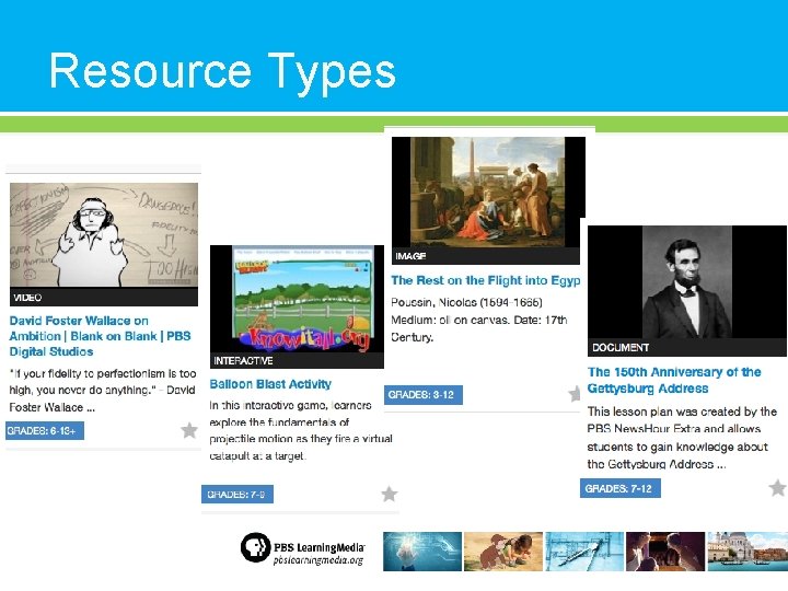 Resource Types 