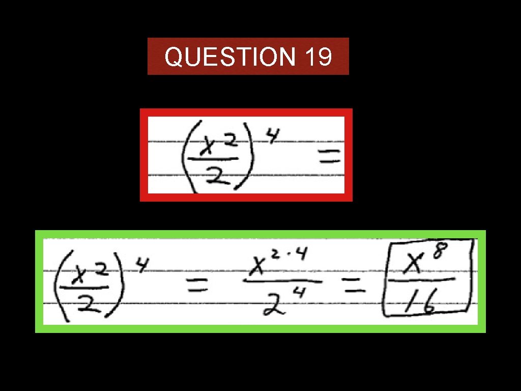QUESTION 19 