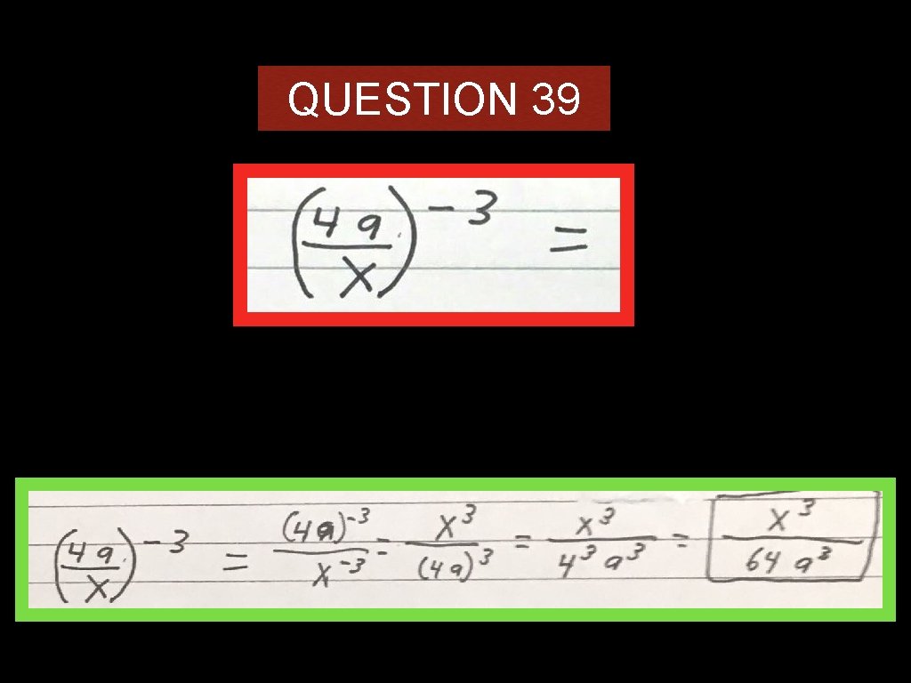 QUESTION 39 