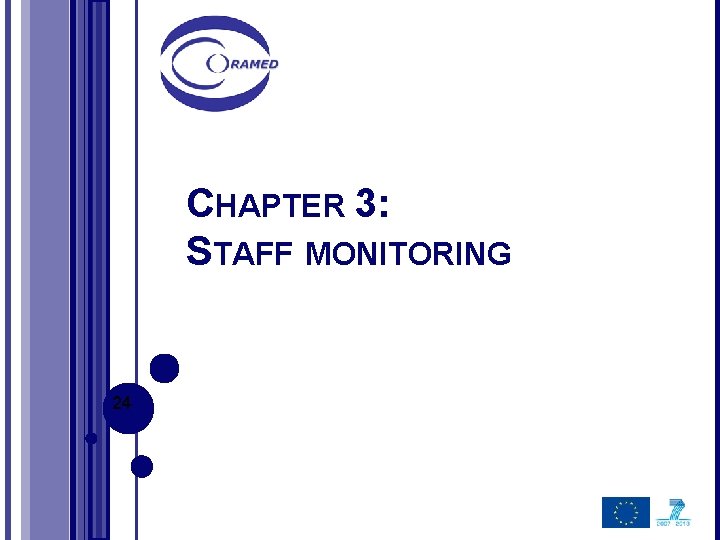 CHAPTER 3: STAFF MONITORING 24 