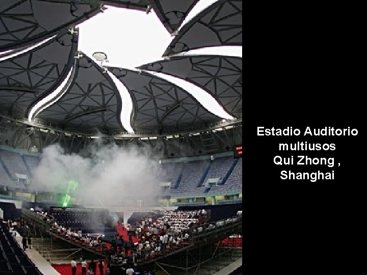 Estadio Auditorio multiusos Qui Zhong , Shanghai www. vitanoblepowerpoints. net 