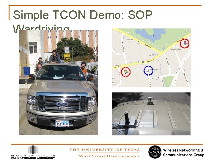 Simple TCON Demo: SOP Wardriving 