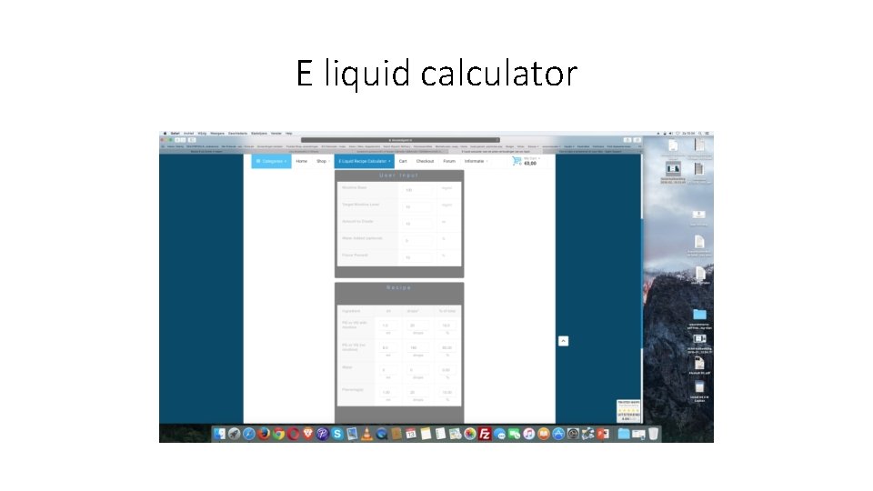 Zelf e liquid maken Bespaar tot wel 70