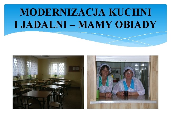 MODERNIZACJA KUCHNI I JADALNI – MAMY OBIADY 