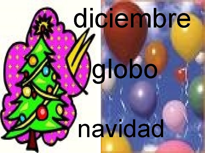 diciembre globo navidad 