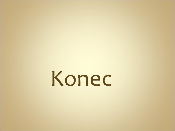 Konec 