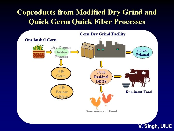 Coproducts from Modified Dry Grind and Quick Germ Quick Fiber Processes Corn Dry Grind