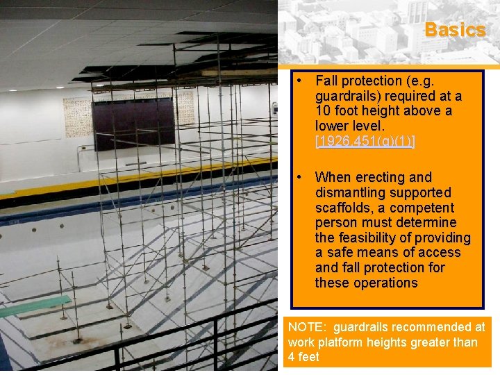 Topics of Discussion Awareness Types of Scaffolding Basics