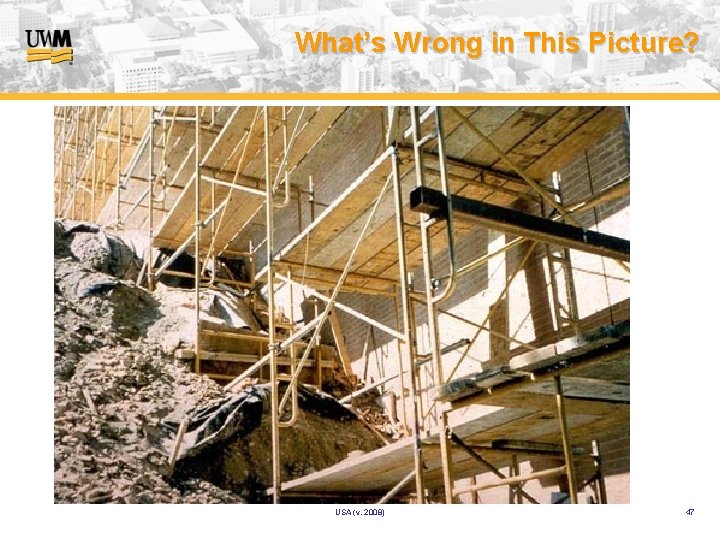 What’s Wrong in This Picture? USA (v. 2008) 47 