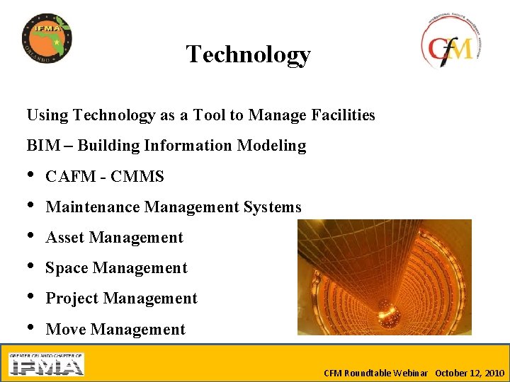 Technology Using Technology as a Tool to Manage Facilities BIM – Building Information Modeling
