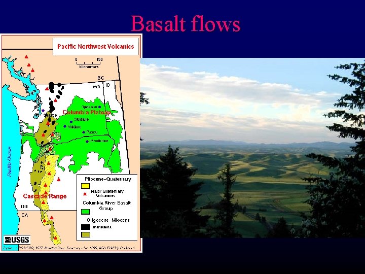 Basalt flows 