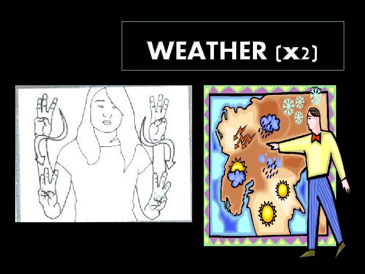 WEATHER (x 2) 