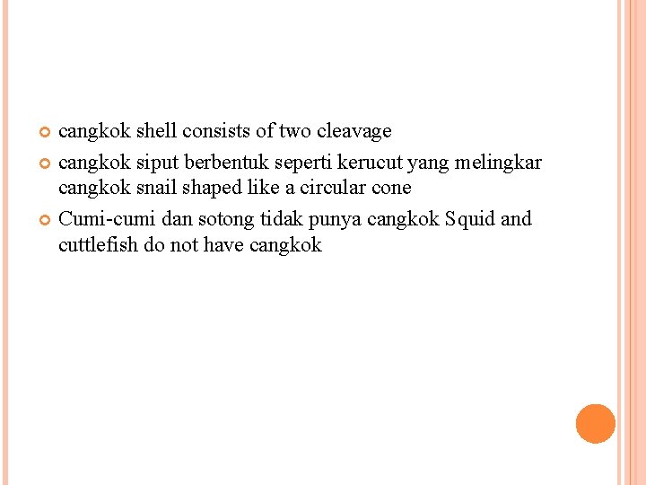 cangkok shell consists of two cleavage cangkok siput berbentuk seperti kerucut yang melingkar cangkok